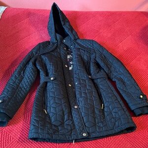 Weatherproof Navy Quilted Kids Puffer Jacket